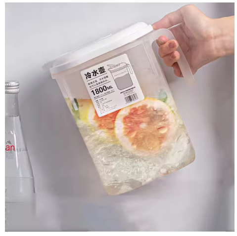 3.5L Water Kettle With Faucet Beverage Dispenser Cold Juice Lemonade Drinks Bucket Liquid Storage Tank Outdoor Fridge Organizers